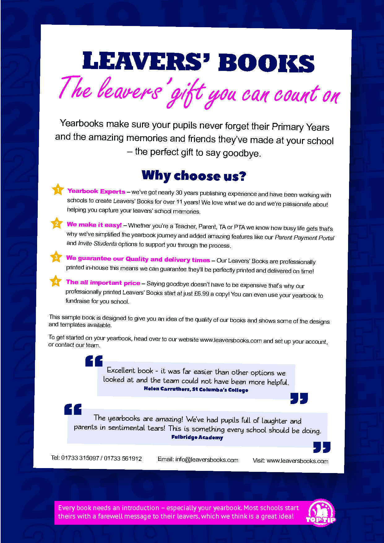 Sample Request Leavers Books Yearbook Specialists